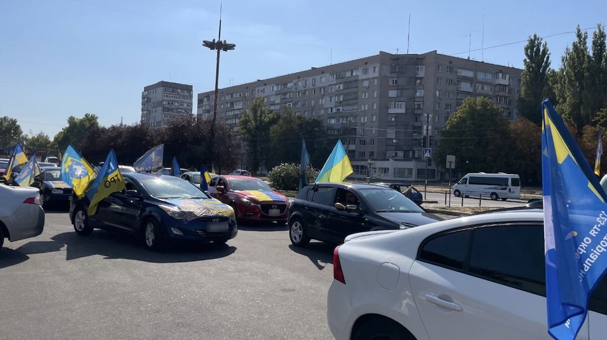 Миколаїв провів автопробіг і ярмарок, щоб підтримати полонених / Фото: Суспільне Миколаїв