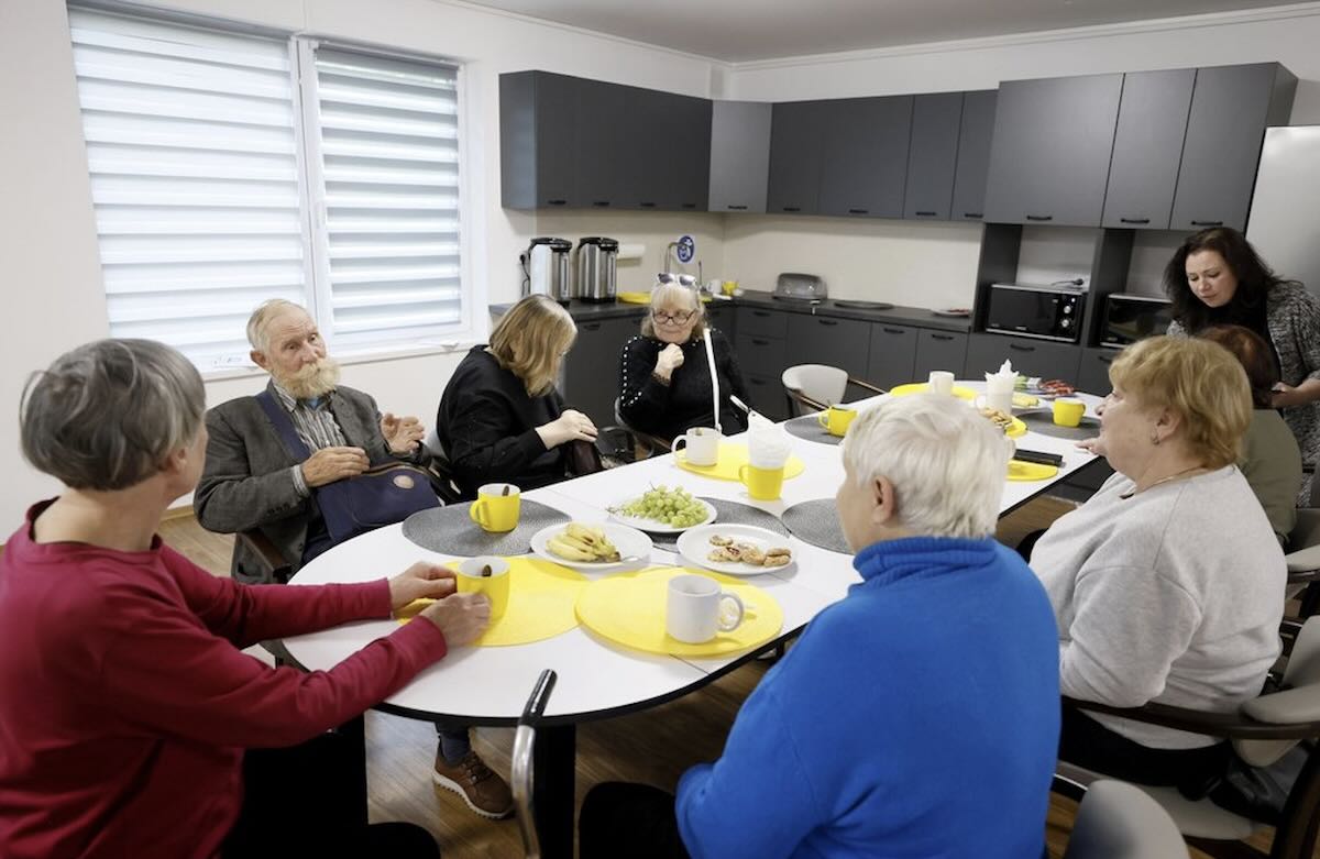 Центр денного догляду для людей старшого віку у Києві / Фото: КМДА